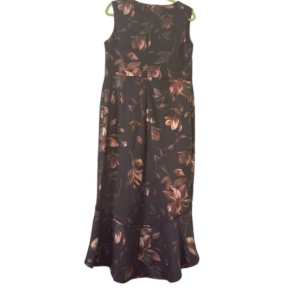 Enfocus Women's Sleeveless Hi Lo Dress Midi Size 14W Sku 2616 - Picture 4 of 11